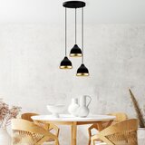 Opviq Luster Yildo-M-6874, 37x37x111cm, IP20, Crno-zlatne boje Cene