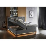 Meise Möbel Sivi boxspring krevet s prostorom za odlaganje 180x200 cm Messina – | shoptok.hr