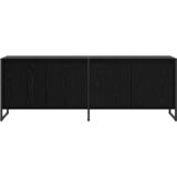 TV ormar Crni hrast 140 x 36 x 49.5 cm Konstruirano drvo | Eponuda.ba