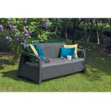 Keter Tamno siva vrtna sofa od umjetnog ratana Corfu – | shoptok.hr