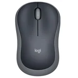 Miška Logitech M185 Wireless, nano, optična, siva