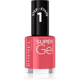 Rimmel London Super Gel gel lak za nohte brez uporabe UV/LED lučke odtenek 032 Cocktail Passion 12 ml Cene