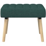  Klupa s utorima Tamnozelena 60 x 40 x 45 cm Tkanina | Eponuda.com