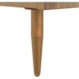 vidaXL Strani šal artisan hrast 34 x 34.5 x 90 cm Konstruiran les | Shoptok.si