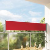 Uvlačiva bočna tenda za terasu 60 x 300 cm crvena | shoptok.hr
