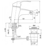 Valvex Baterija za bide Angelo 2453050 | Eponuda.ba