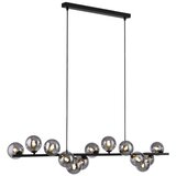 SCHÖNER WOHNEN 14504-18 - led luster na sajli dubai 13xG9/3W/230V crna/zadimljena | Eponuda.com