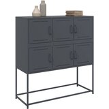  Komoda antracit 100,5 x 39 x 107 cm od čelika | shoptok.hr