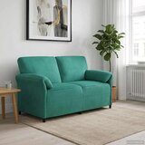SOFA za dvije osobe Tirkizna 158 x 83 x 95 cm Baršun - Tirkizna 2-sjedalo (140 cm) | shoptok.hr