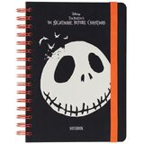 Grupo Erik Editores S. L. Bilježnica A5 The Nightmare Before Christmas, 90 listova, spiralni uvez Slike