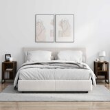  Noćni ormarić Dimni hrast 39.5 x 30 x 50 cm Konstruirano drvo | shoptok.hr