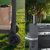 Berdsen BBQChef BD-894 vrtni ro&amp;scaron;tilj na ugljen s poklopcem, dimnjakom i termometrom Slike