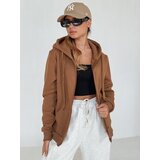 DStreet Bluza damska VICTORIA brązowa | shoptok.hr