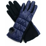 Art of Polo Woman's Gloves Rk14317-5 Navy Blue Cene'.'