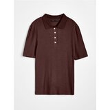 Sinsay Polo majica kratkih rukava s viskoznim vlaknima | shoptok.hr