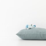 Linen Tales Dječja plava lanena jastučnica Nature 40 x 60 cm | shoptok.hr