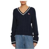 Tommy Hilfiger ženski džemper sa v izrezom THDW0DW19885-C1G Cene