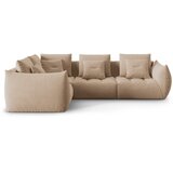 Micadoni Bež kutna garnitura od bouclé tkanine (s lijevim kutom) Bloom – Home Cijene
