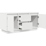 TV ormarić s LED svjetlima bijeli 100x41x50 cm | shoptok.hr