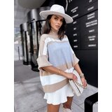 DStreet Sweter damski oversize ZEPHYR szary Cene