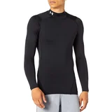 Under Armour Men's T-shirt HeatGear Armour Comp Mock LS Black L