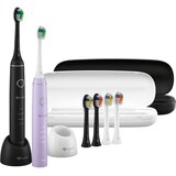 Truelife SonicBrush Compact sonična četkica za zube Duo Black / Lavender 2 kom | shoptok.hr