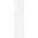 Viseći Viseča omarica s polico Visok sijaj bela 59 x 20 x 71.5 cm, (5000113107) | Shoptok.si
