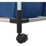  Košara za rublje s 3 vreće plava čelična | shoptok.hr
