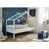 Livetastic Postelja V Obliki Hiše Susa, Bela, 90x200 | Shoptok.si