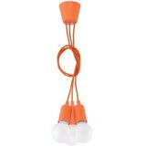  Sollux SL.0585 - Narandžasti luster na sajli DIEGO 3xE27/60W/230V | Eponuda.com