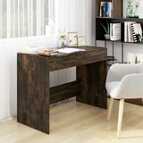 vidaXL Radni stol boja dimljenog hrasta 101 x 50 x 76,5 cm od iverice Cijene