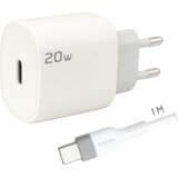 Redline Punjač sa USB-C kablom, 20W - GL20C+CC 1M Cene