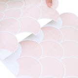  Pločica riblje ljuske 50 pcs Svijetlo ružičasta 30 x 30 cm | shoptok.hr