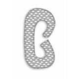 SuperMami Jastuk za dojenje tip C, boja 137, sivi s oblacima | shoptok.hr