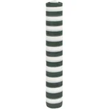  Mreža za privatnost zelena-bijela 1 5 x 10 m HDPE 75 g/m²