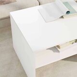  Klubska miza Bela 60 x 50 x 40 cm Konstruiran les, (5000120514) | Shoptok.si