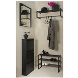 Spinder Design Crni metalni ormarić za cipele Rex – | shoptok.hr