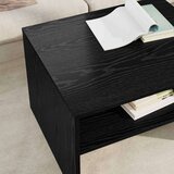  Klubska miza Črna Orehovina 60 x 50 x 40 cm Konstruiran les, (5000120363) | Shoptok.si
