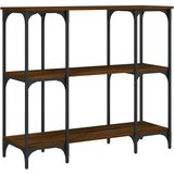  Konzolni stol smeđa boja hrasta 102x35x90 cm konstruirano drvo | Eponuda.com