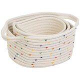 Casa Selección Tekstilne košare v kompletu 3 ks 30x18x14 cm – | Shoptok.si