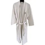 Bademantil frotir white l kratak rukav