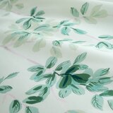 RHS Bela/zelena bombažna posteljnina za zakonsko posteljo/podaljšana 230x220 cm Scenic Leaves – | Shoptok.si