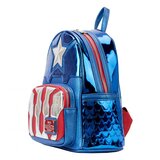 Loungefly marvel shine captain america cosplay mini backpack Cene