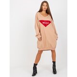 VITON Sweatshirt-VI-BL-3113.73P-dark beige | Shoptok.si