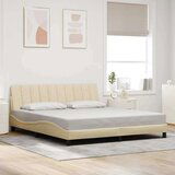  Okvir za krevet bez madraca krem 180 x 200 cm od tkanine - Krema 180 x 200 cm | shoptok.hr
