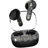 Streetz slušalke bluetooth TWS, prozorne ČRNE | Shoptok.si