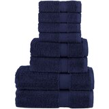 Furnova Komplet brisač iz bombaža 8-delni SOLUND mor. modra 600 gsm, (21916588) | Shoptok.si
