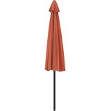 Balkonski suncobran terakota 300 x 155 x 223 cm polukružni | Eponuda.com