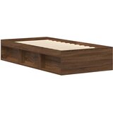  Okvir kreveta boja smeđeg hrasta 90 x 200 cm | shoptok.hr