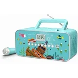 M-29KB portable stereo system Digital 1 W FM, MW, PLL Multicolour MP3 playback